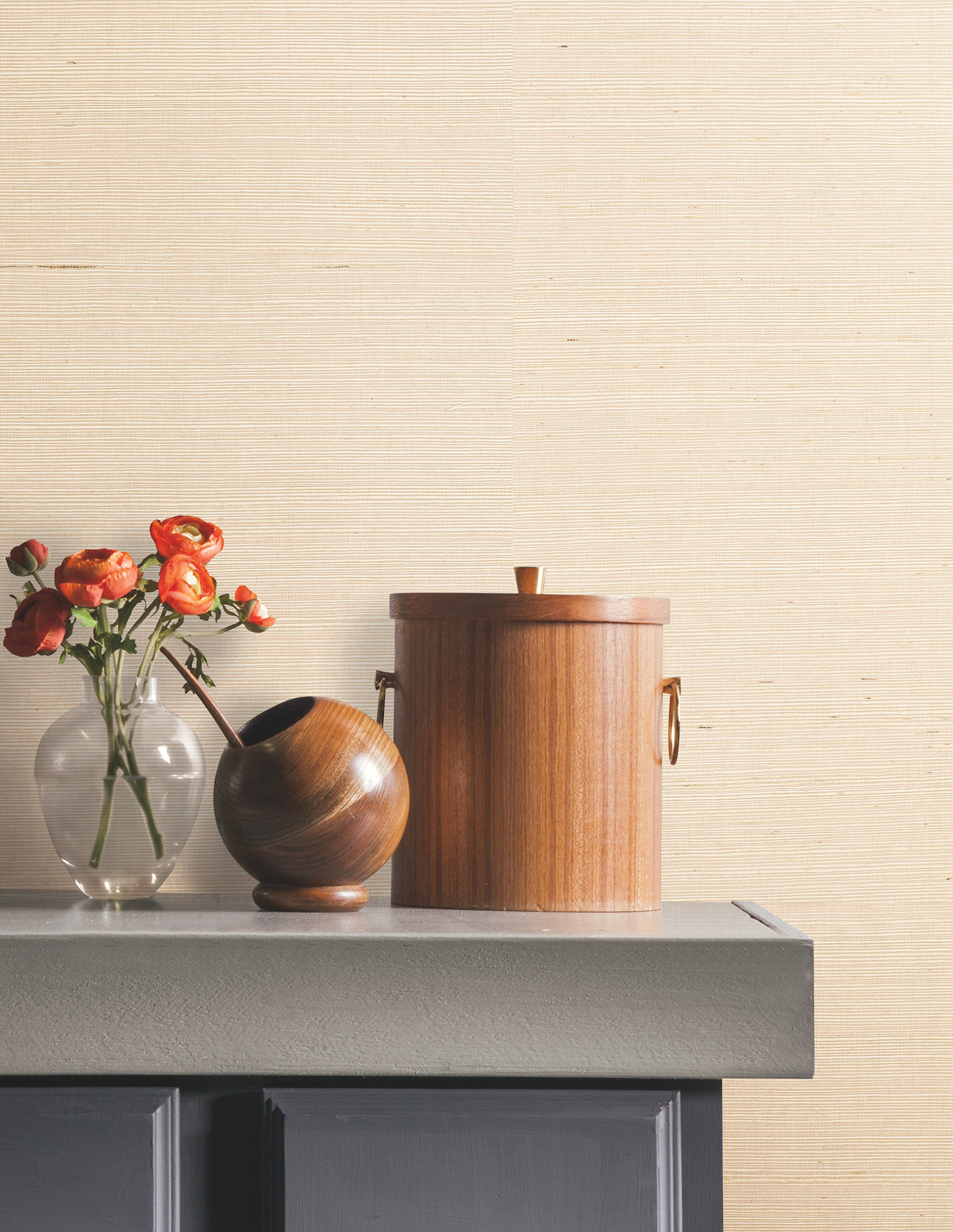 Natural Sisal Plaster Peel & Stick Grasscloth Wallpaper