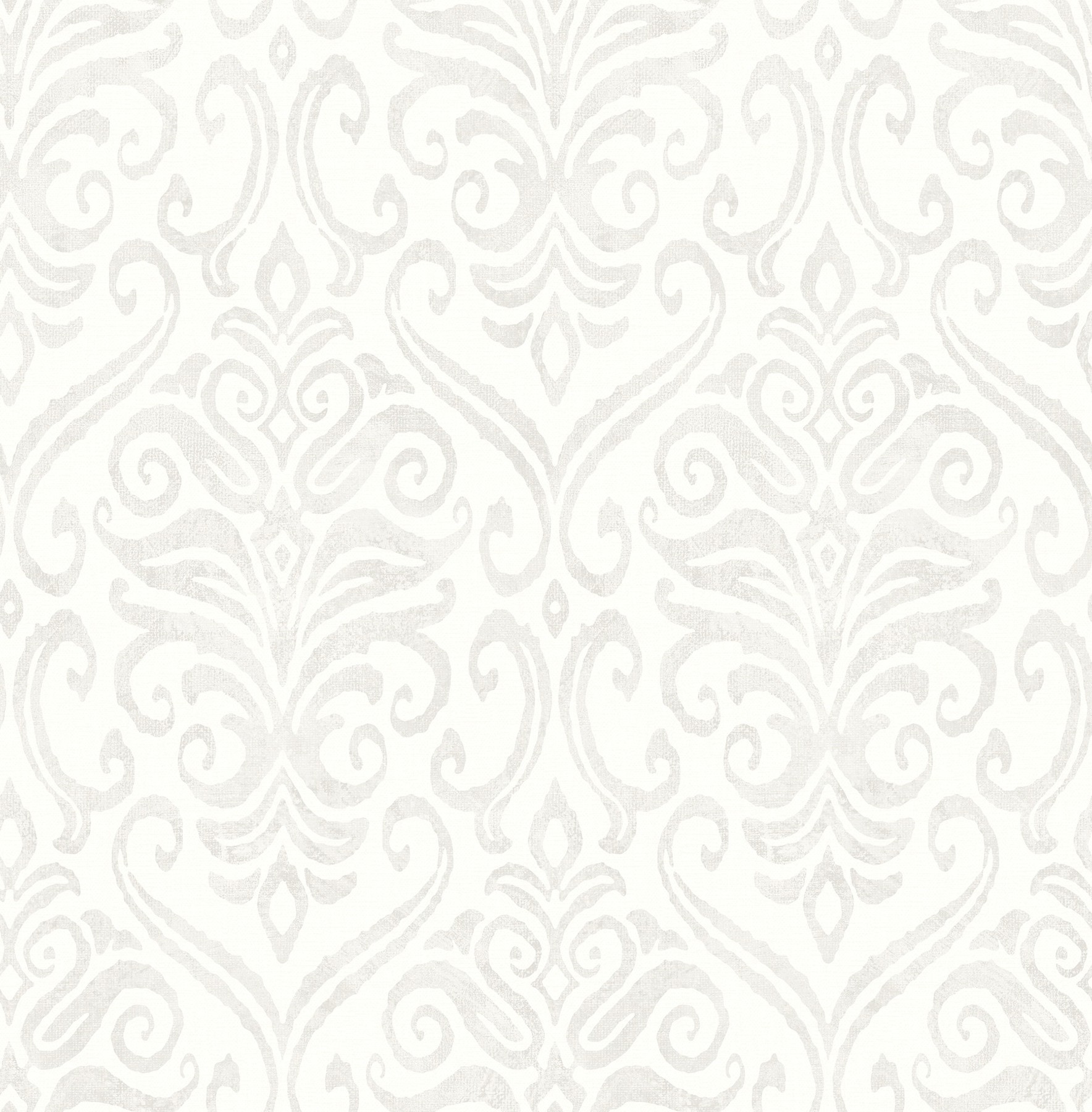 Adavu Dove Damask Wallpaper