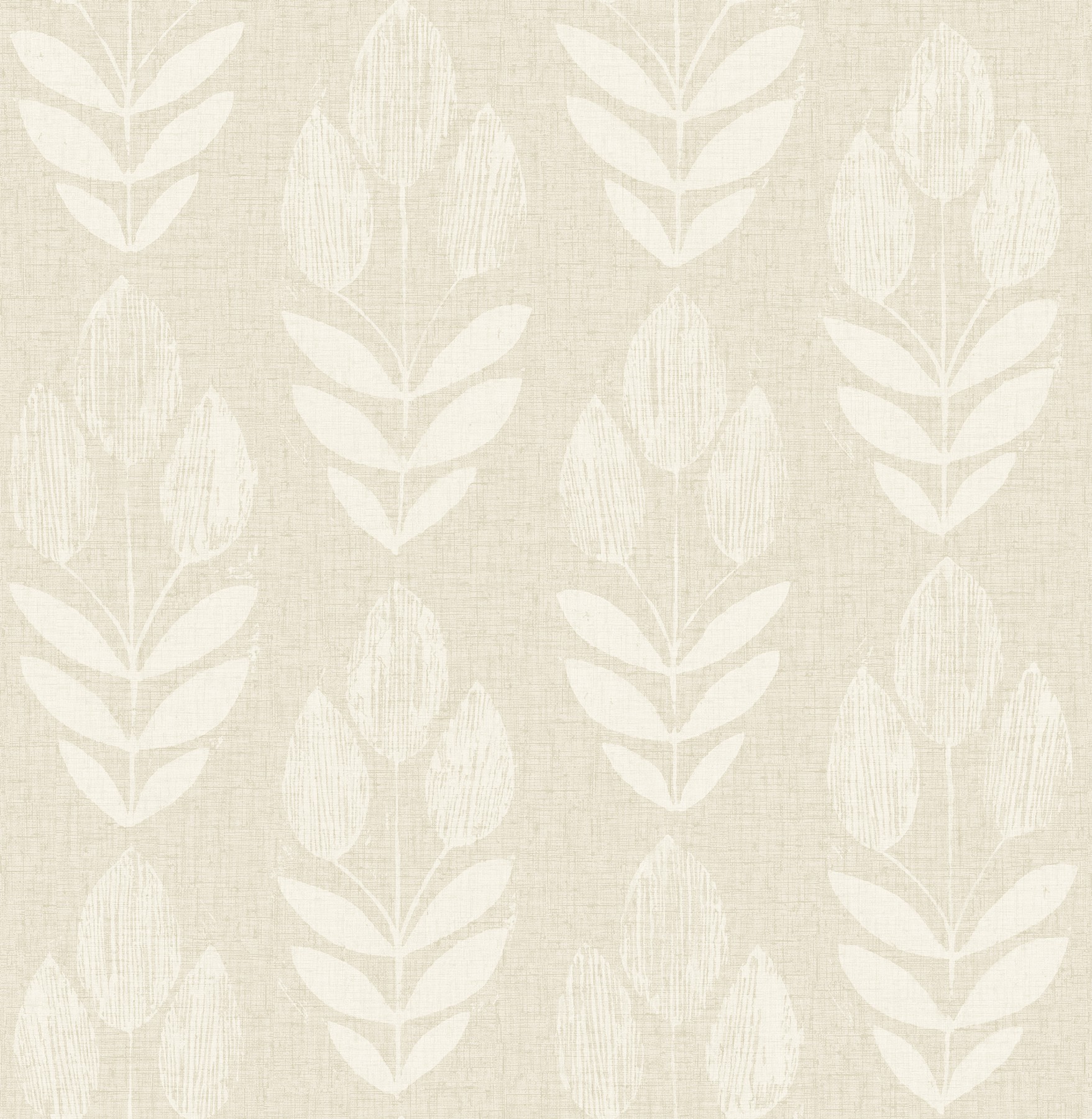 Garland Khaki Block Tulip Wallpaper