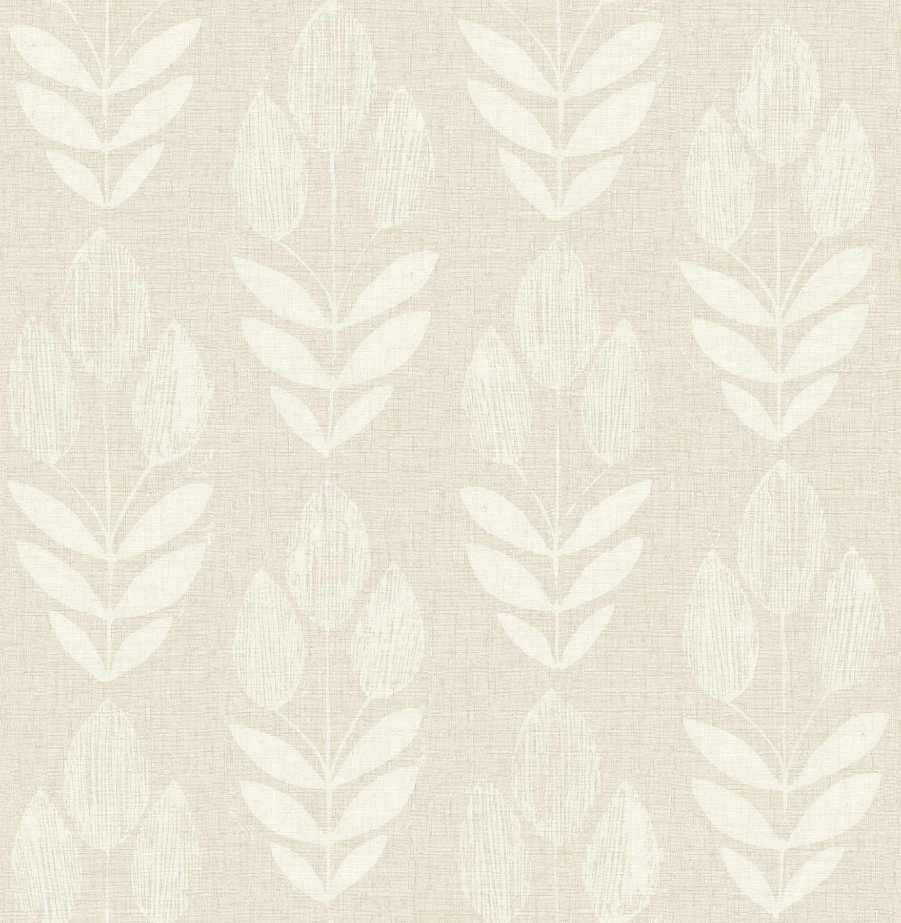 Garland Khaki Block Tulip Wallpaper