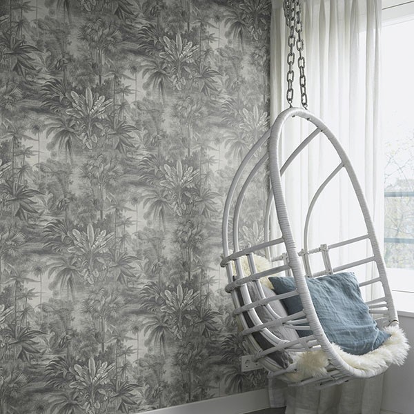 Anamudi Stone Tropical Canopy Wallpaper