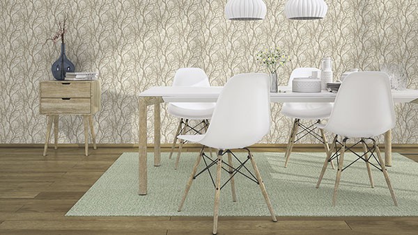 Wiwen Beige Tree Wallpaper