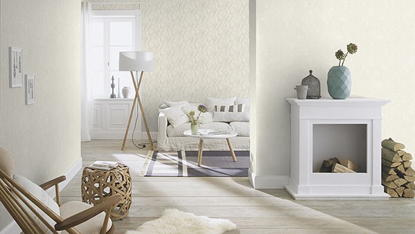 Wiwen Off-White Tree Wallpaper