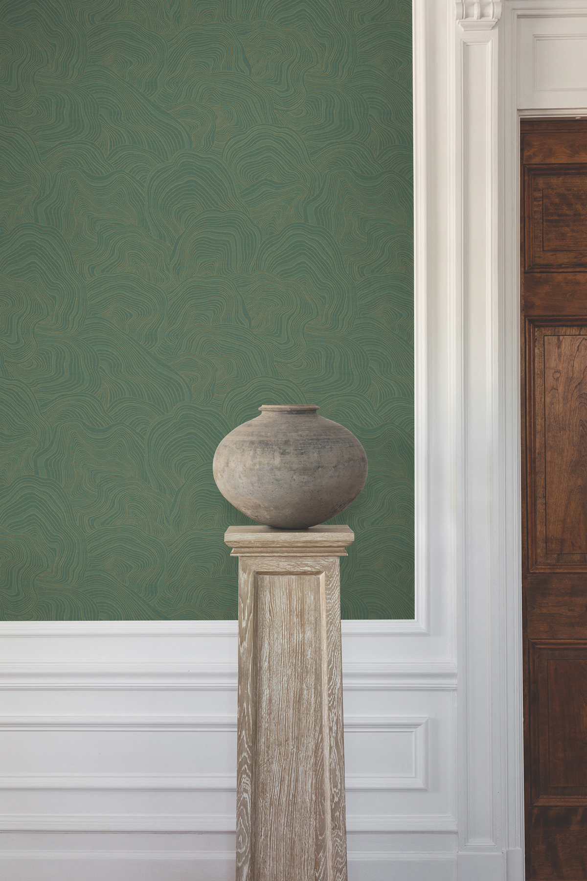 Geodes Green Wallpaper