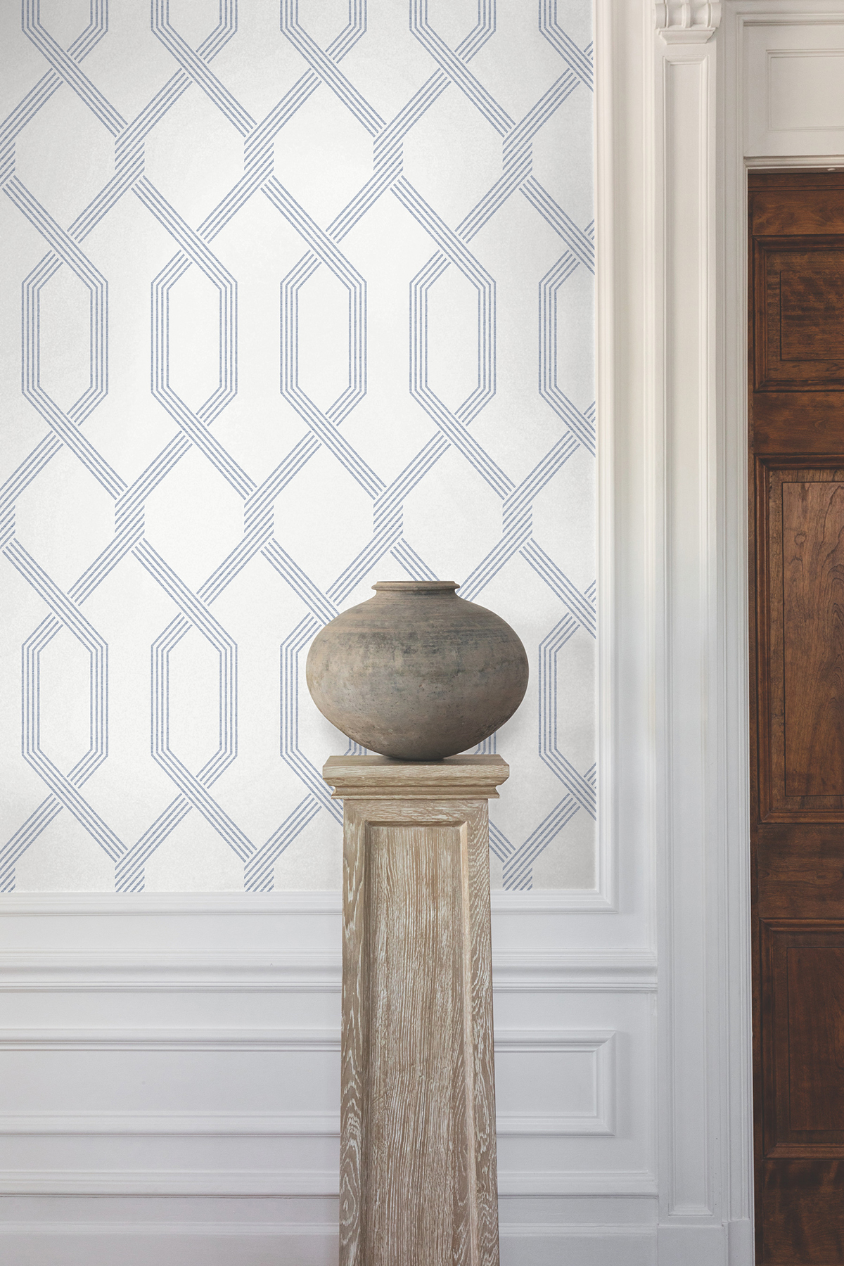 Palisade Blue Wallpaper