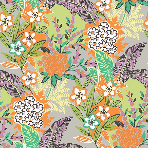 RuJardin l'Orange Peel & Stick Wallpaper