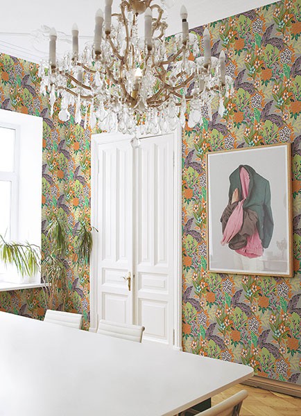 RuJardin l'Orange Peel & Stick Wallpaper