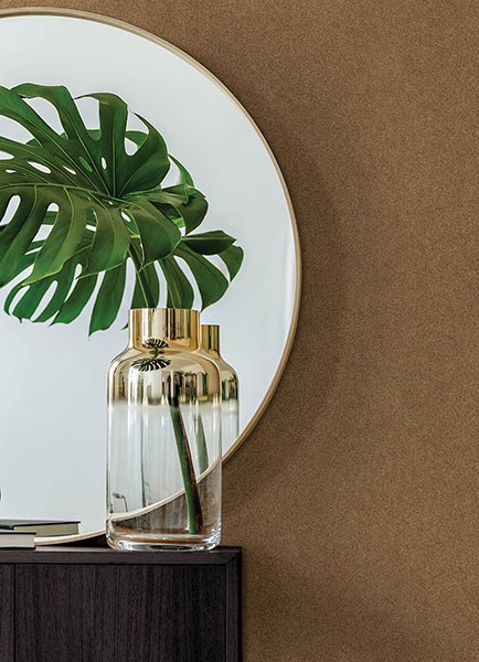 RuSuede Khaki Peel & Stick Wallpaper