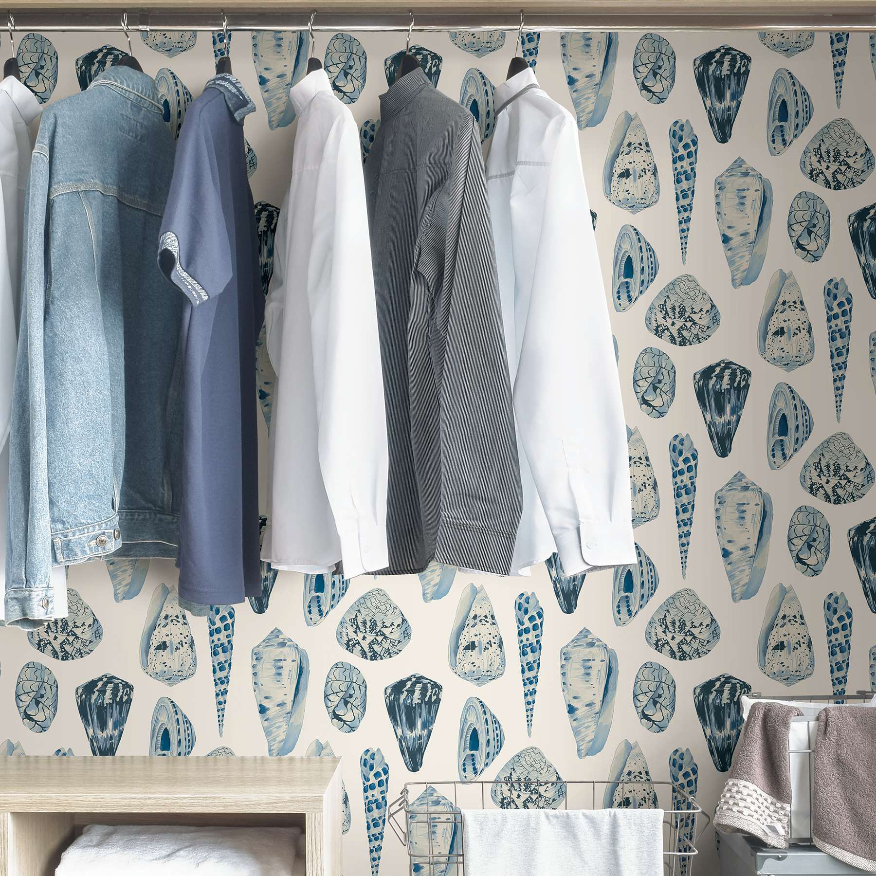 Porcelain Coquina Scalamandre Self Adhesive Wallpaper