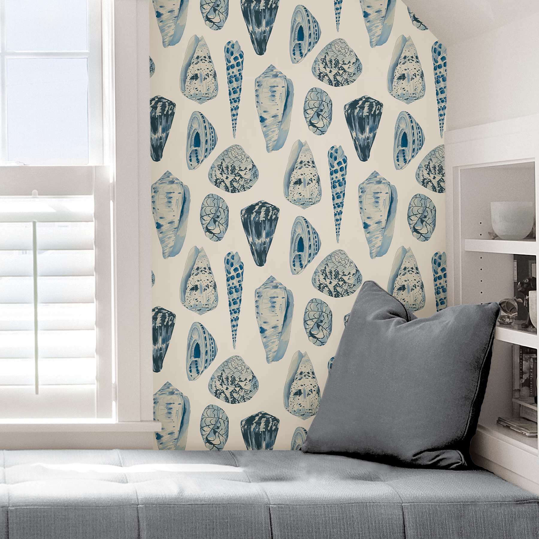 Porcelain Coquina Scalamandre Self Adhesive Wallpaper