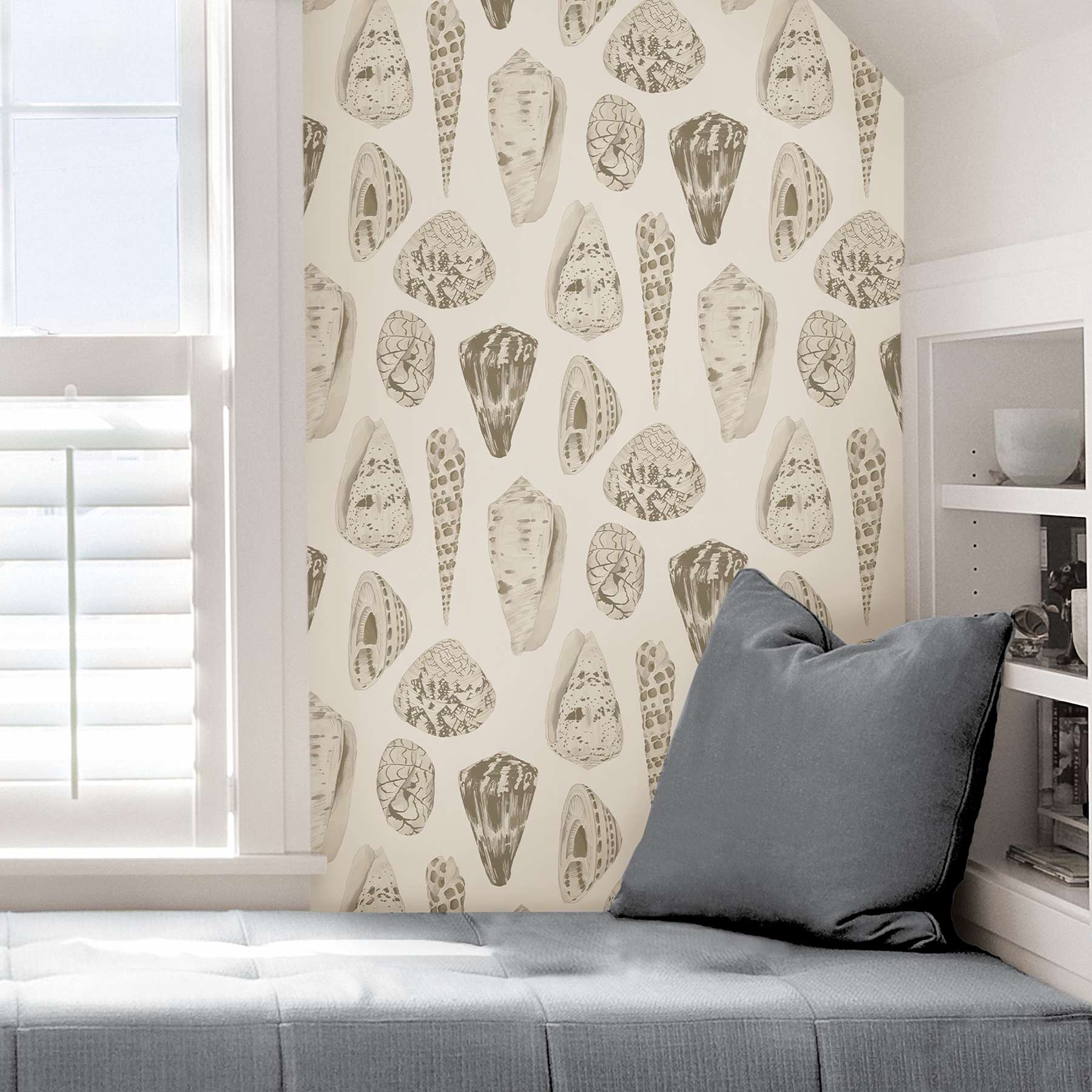 Cream Coquina Scalamandre Self Adhesive Wallpaper