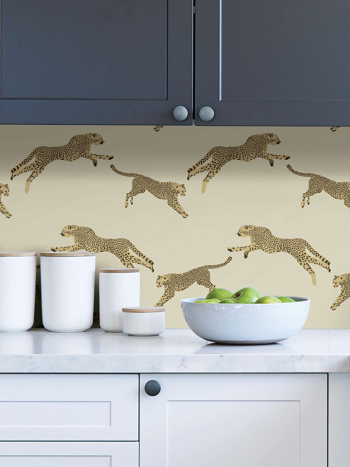 Dune Leaping Cheetah Peel & Stick Wallpaper