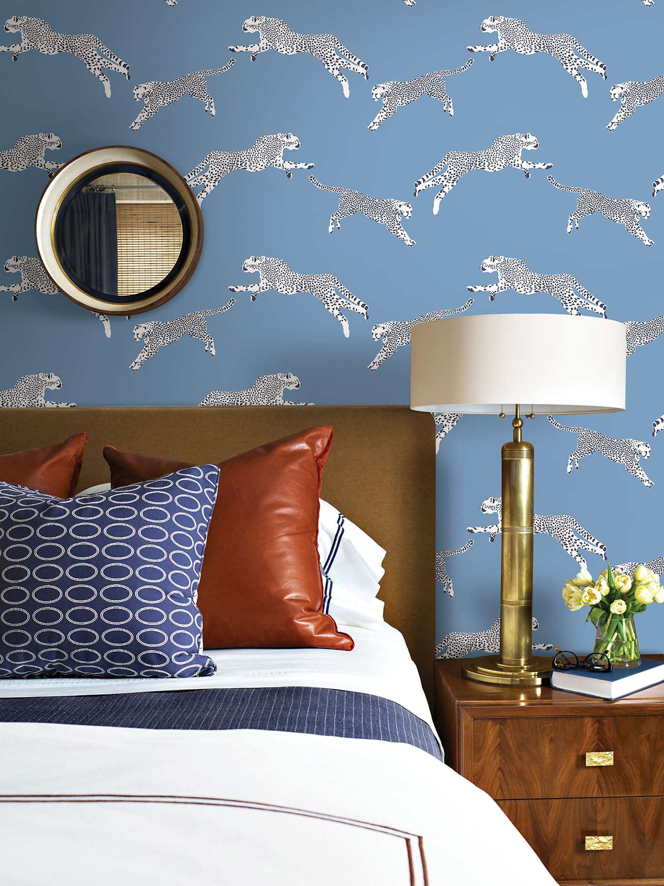 Cloud Nine Leaping Cheetah Peel & Stick Wallpaper