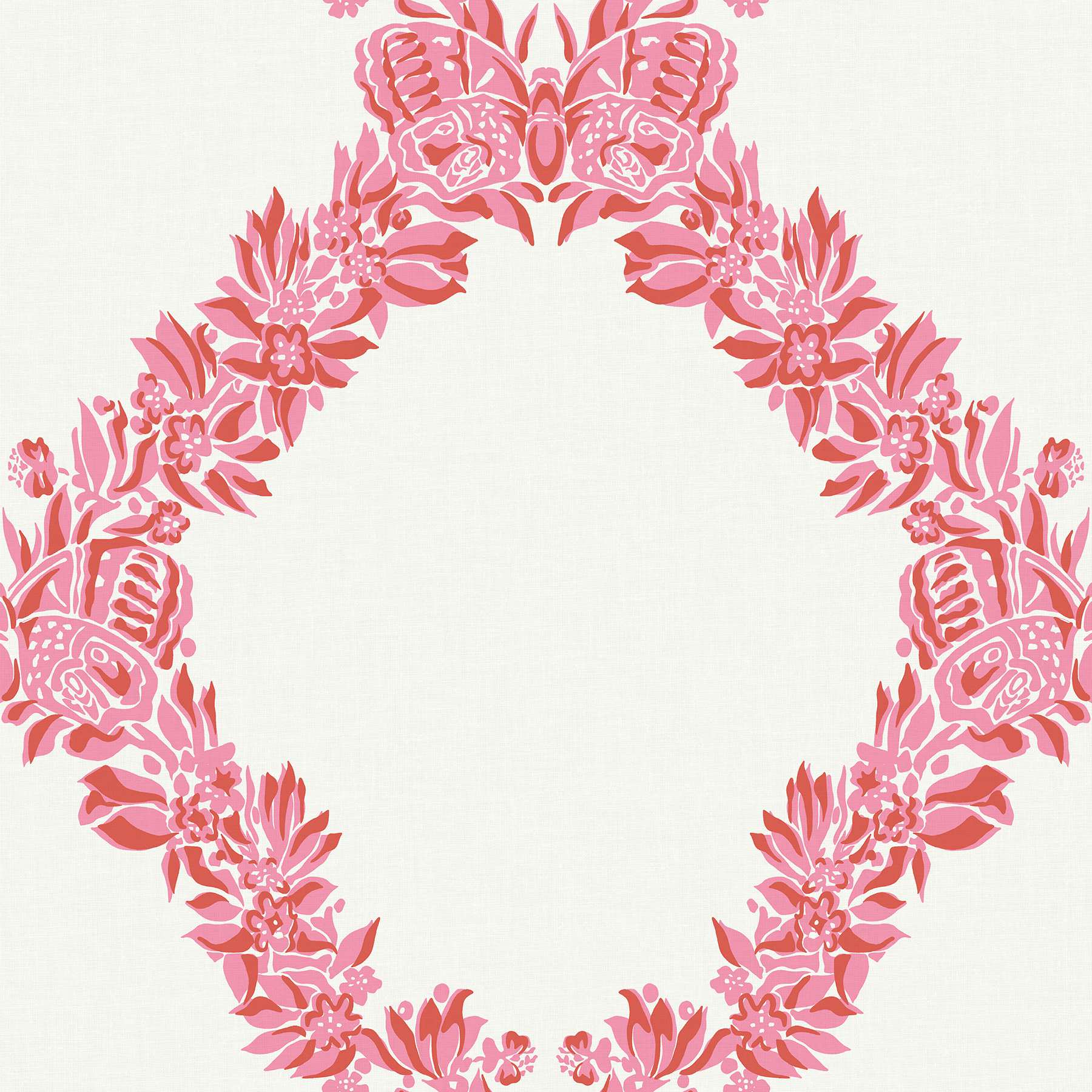 Valentino Wreath Peel & Stick Wallpaper