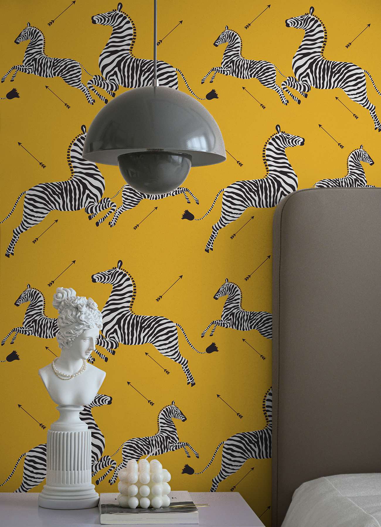 Sunbeam Zebra Safari Peel & Stick Wallpaper