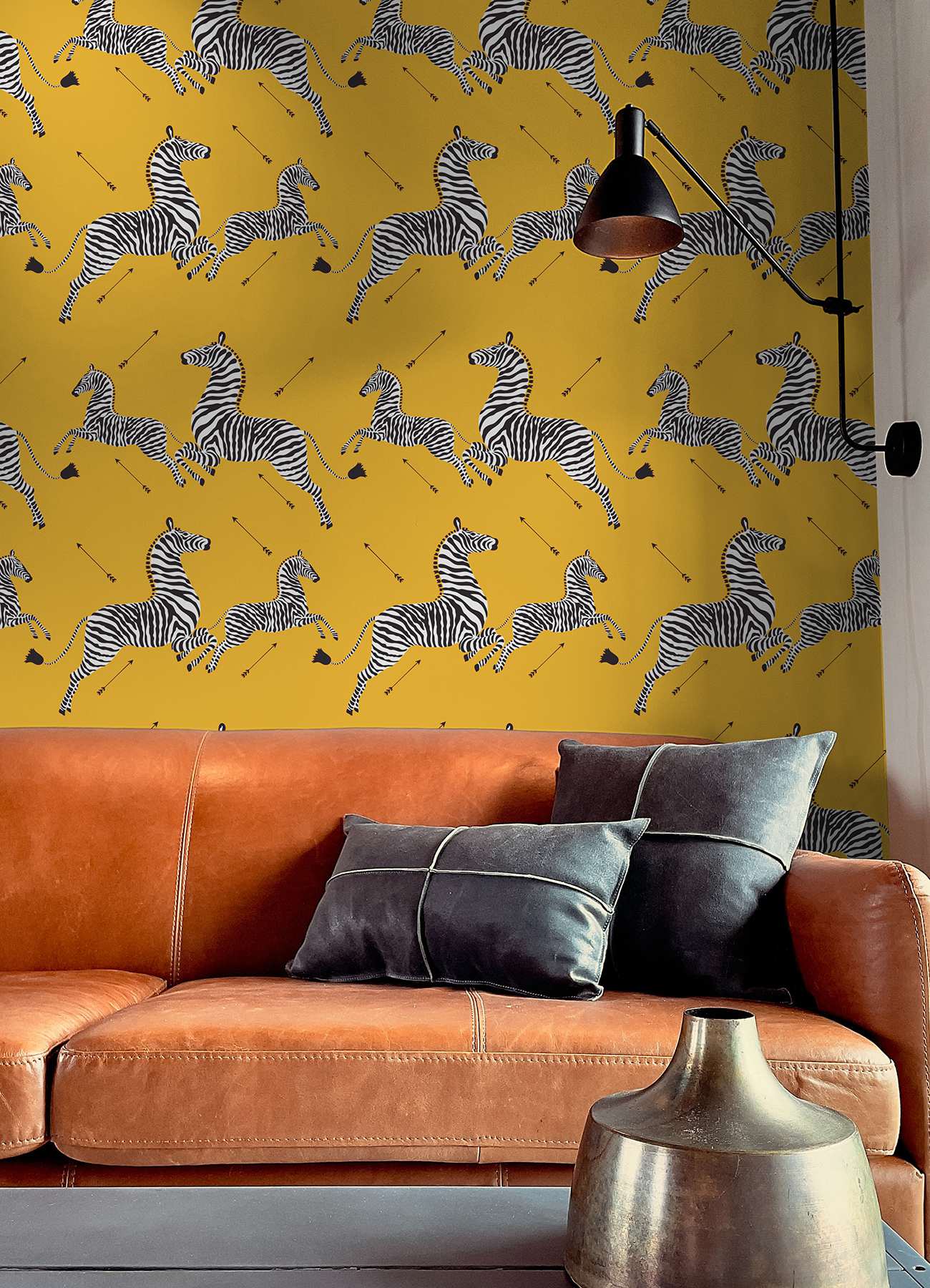 Sunbeam Zebra Safari Peel & Stick Wallpaper