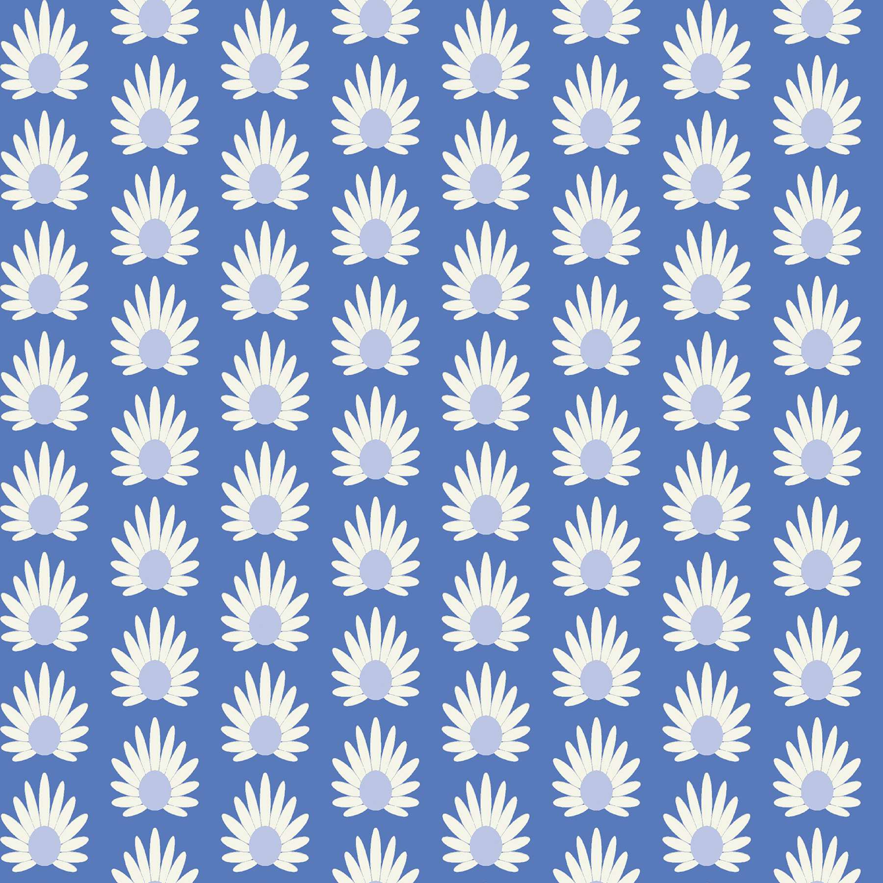 Azure Fleur Peel & Stick Wallpaper