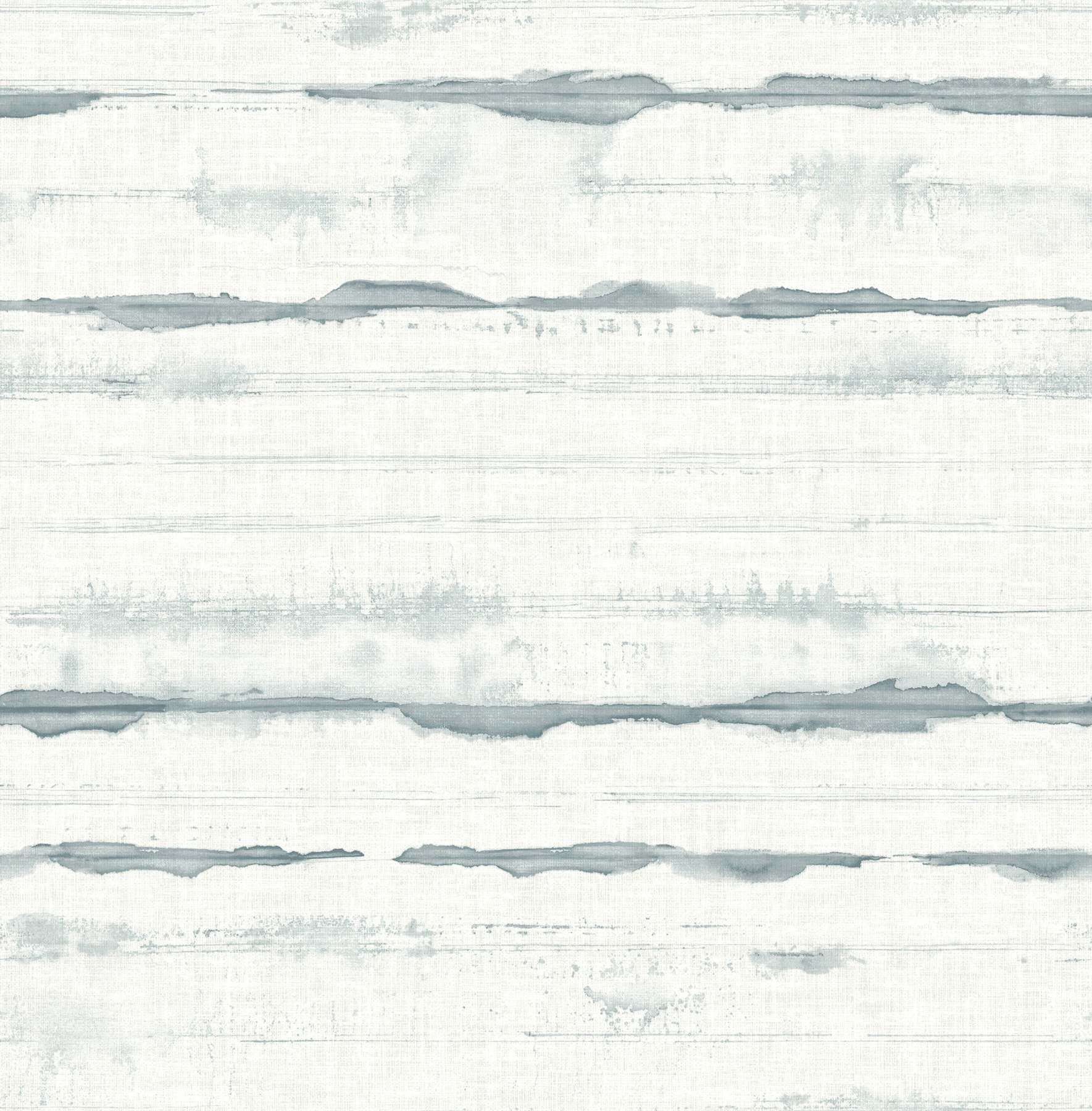 Destin Teal Stripe Wallpaper