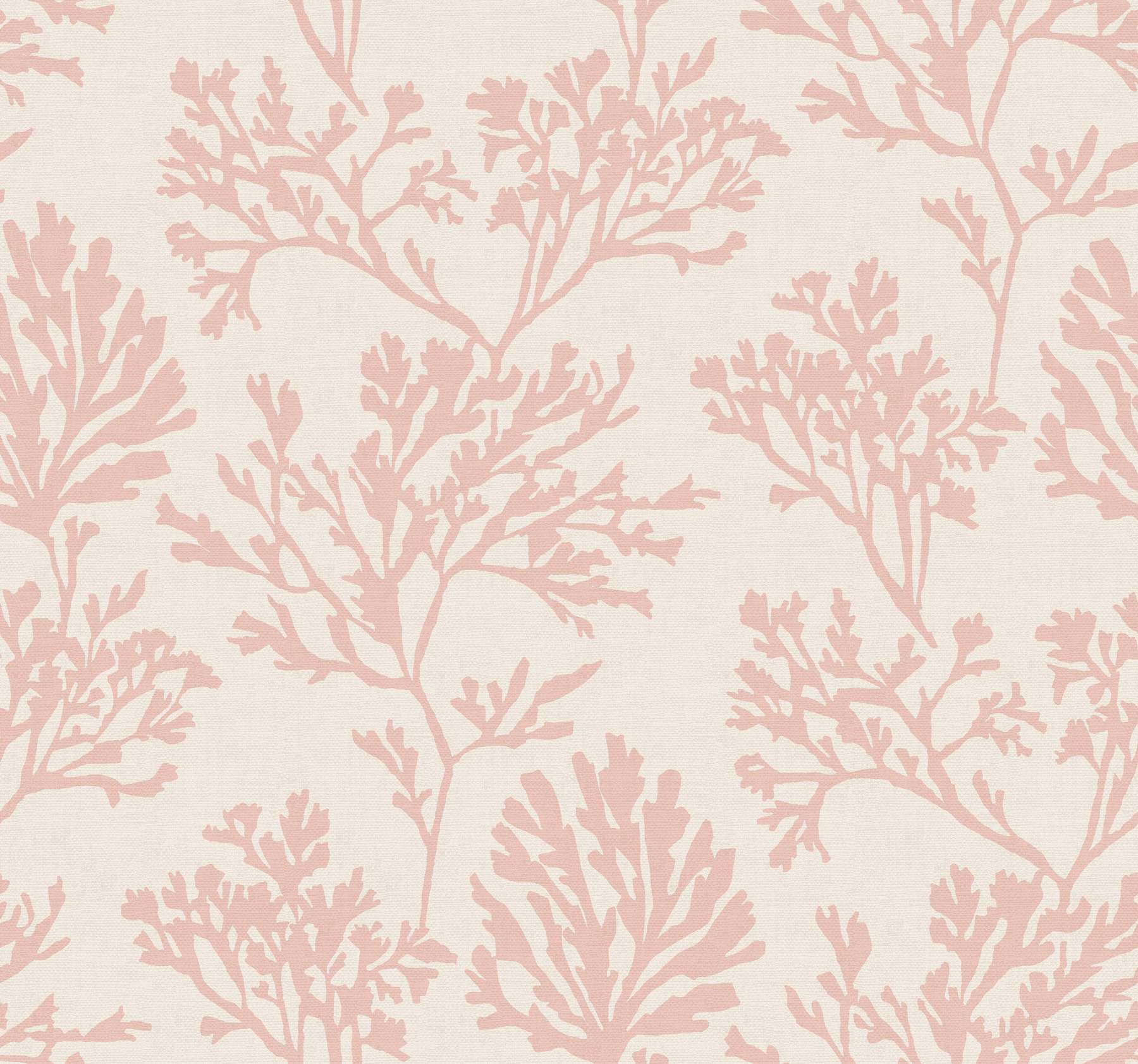 Tortuga Pink Coral Weave Wallpaper