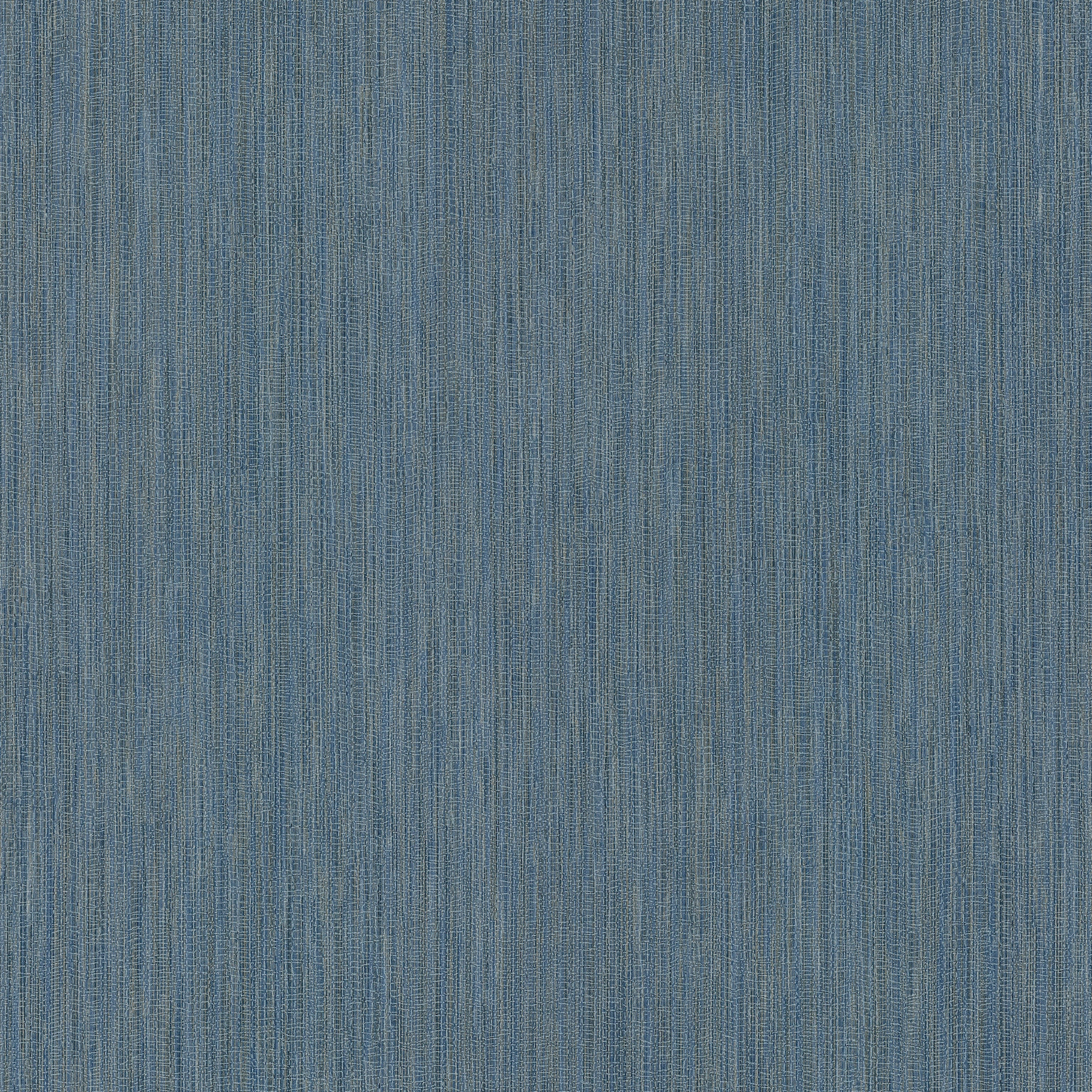 Washed Ramie Cobalt Wallpaper