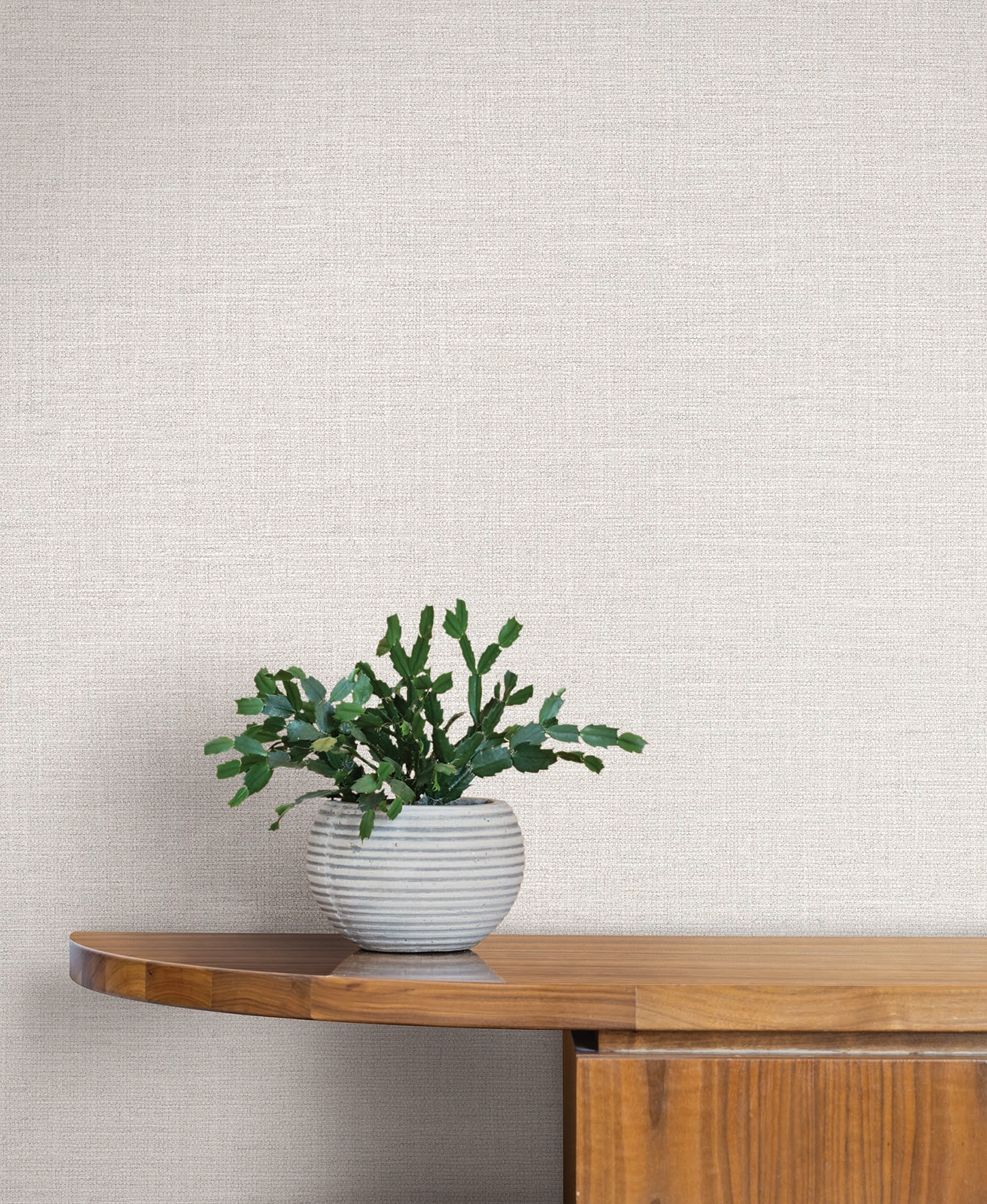 Loom White Wallpaper
