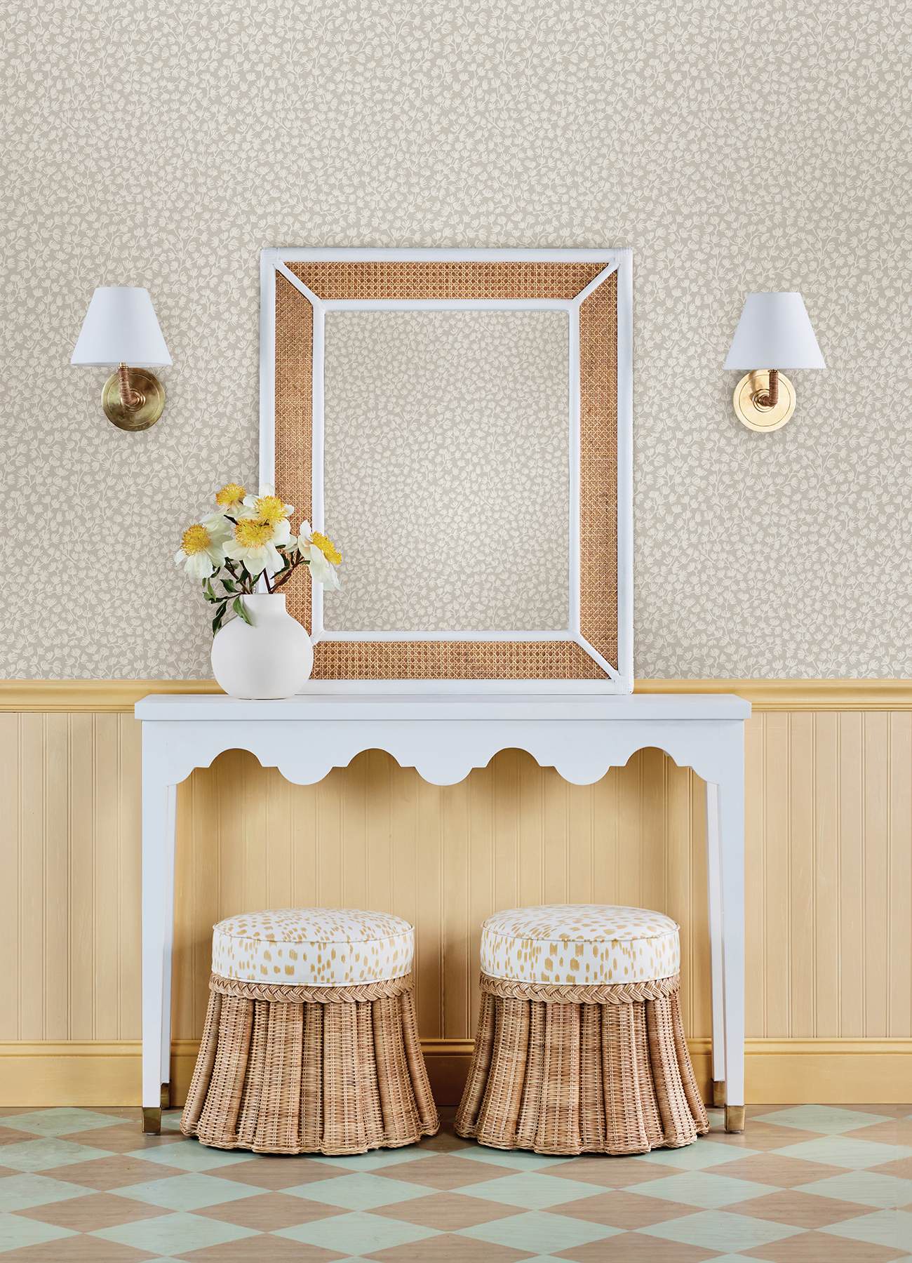 Sea Fern Driftwood Peel & Stick Wallpaper