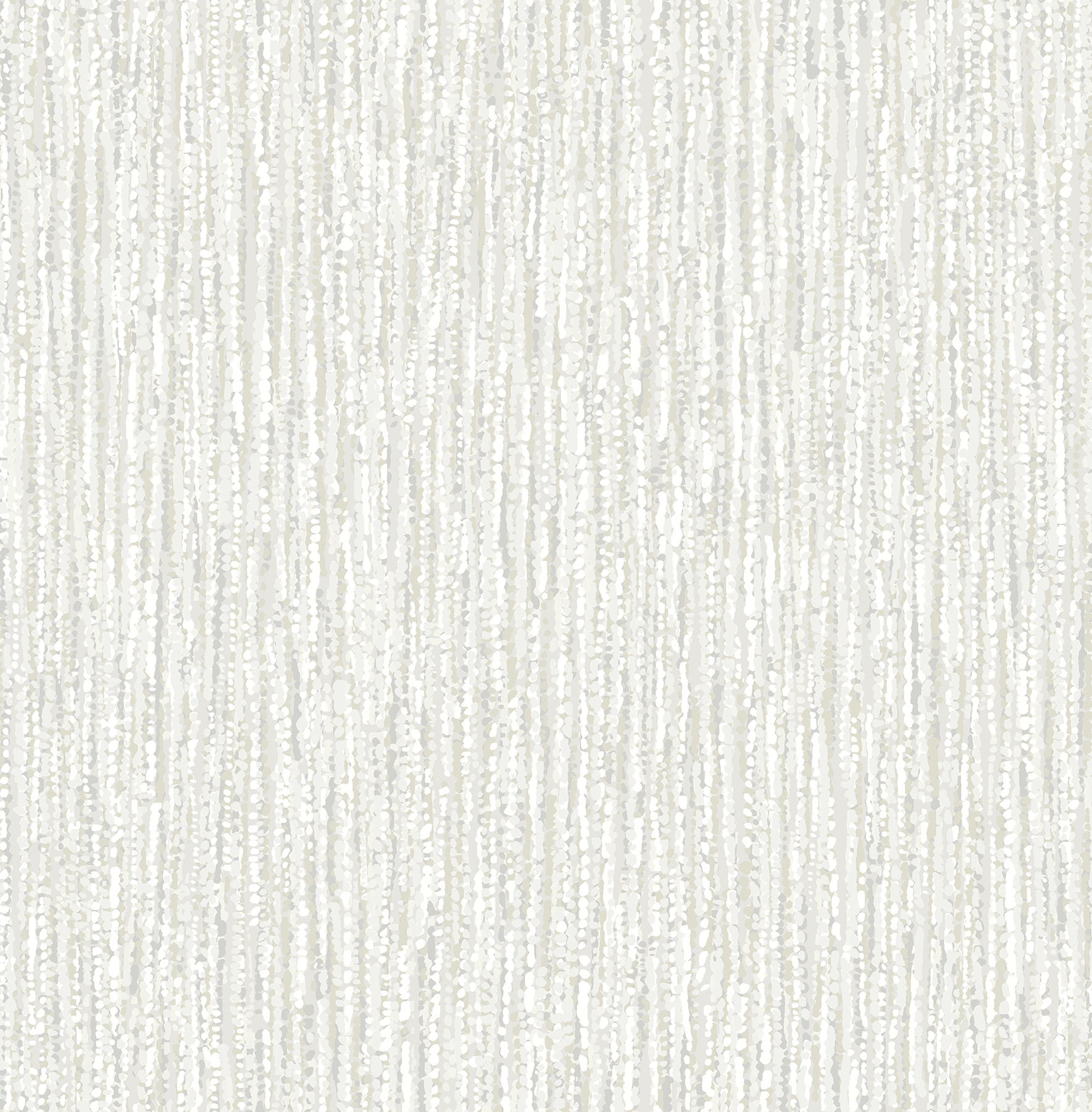 Corliss Light Grey Beaded Strands Wallpaper