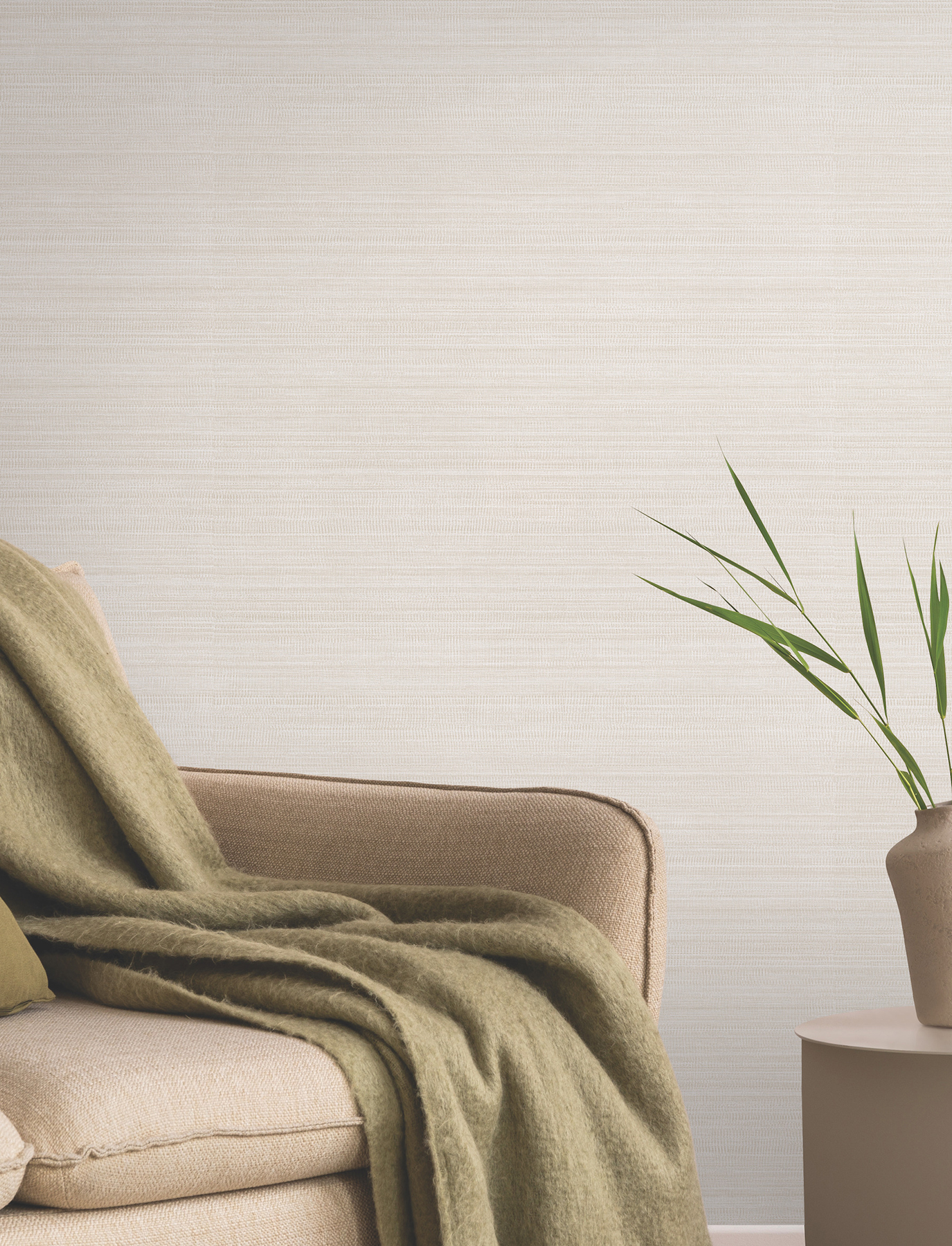 Allineate Natural Wallpaper