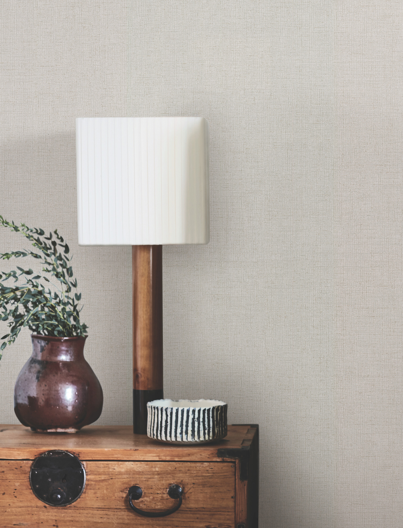 Hardy Linen Featherstone Wallpaper