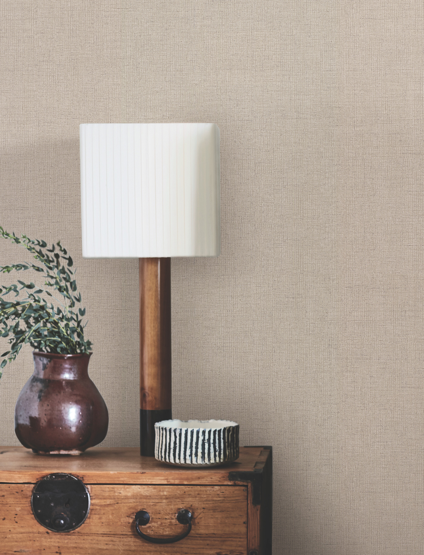 Hardy Linen Jute Wallpaper