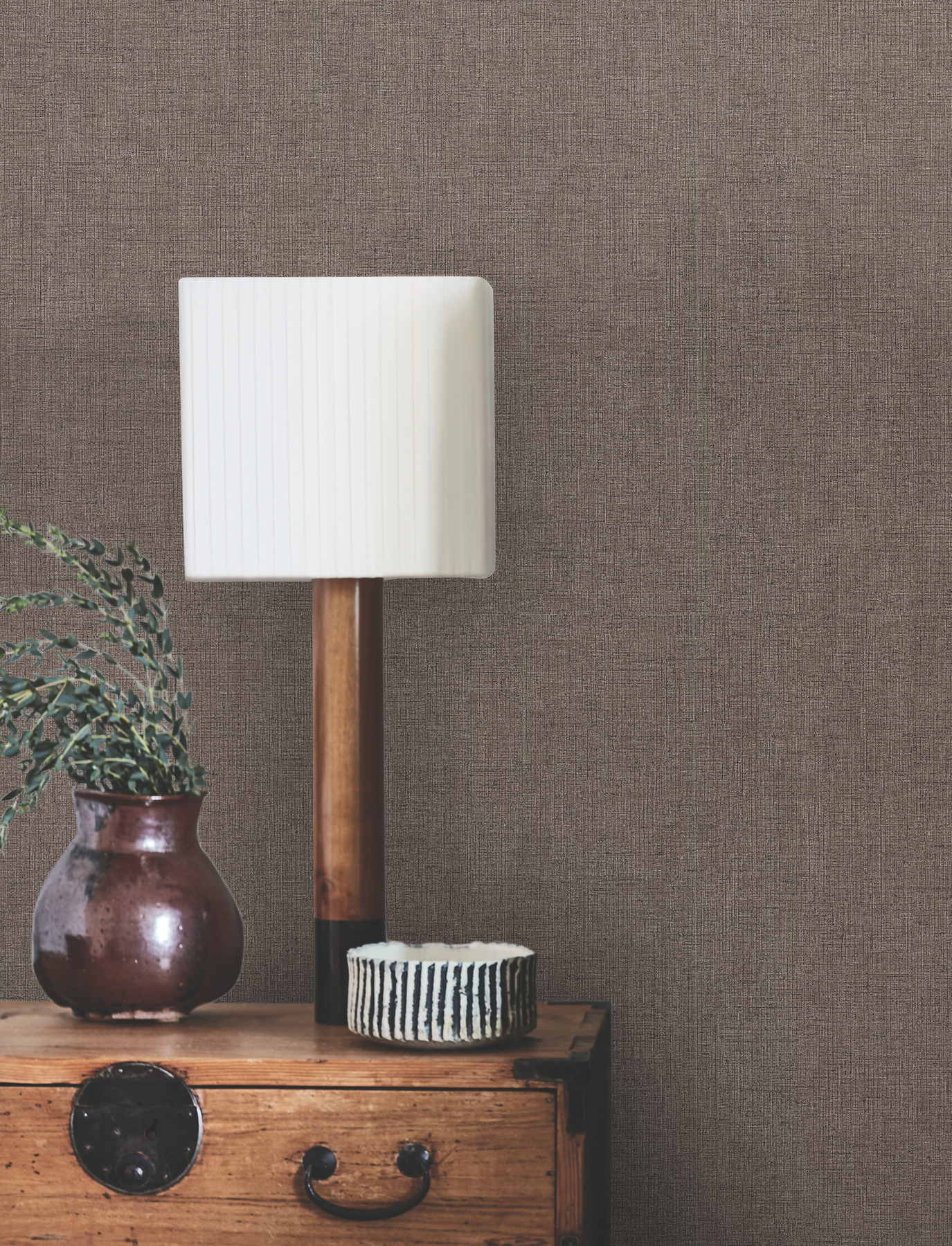 Hardy Linen Tudor Wallpaper