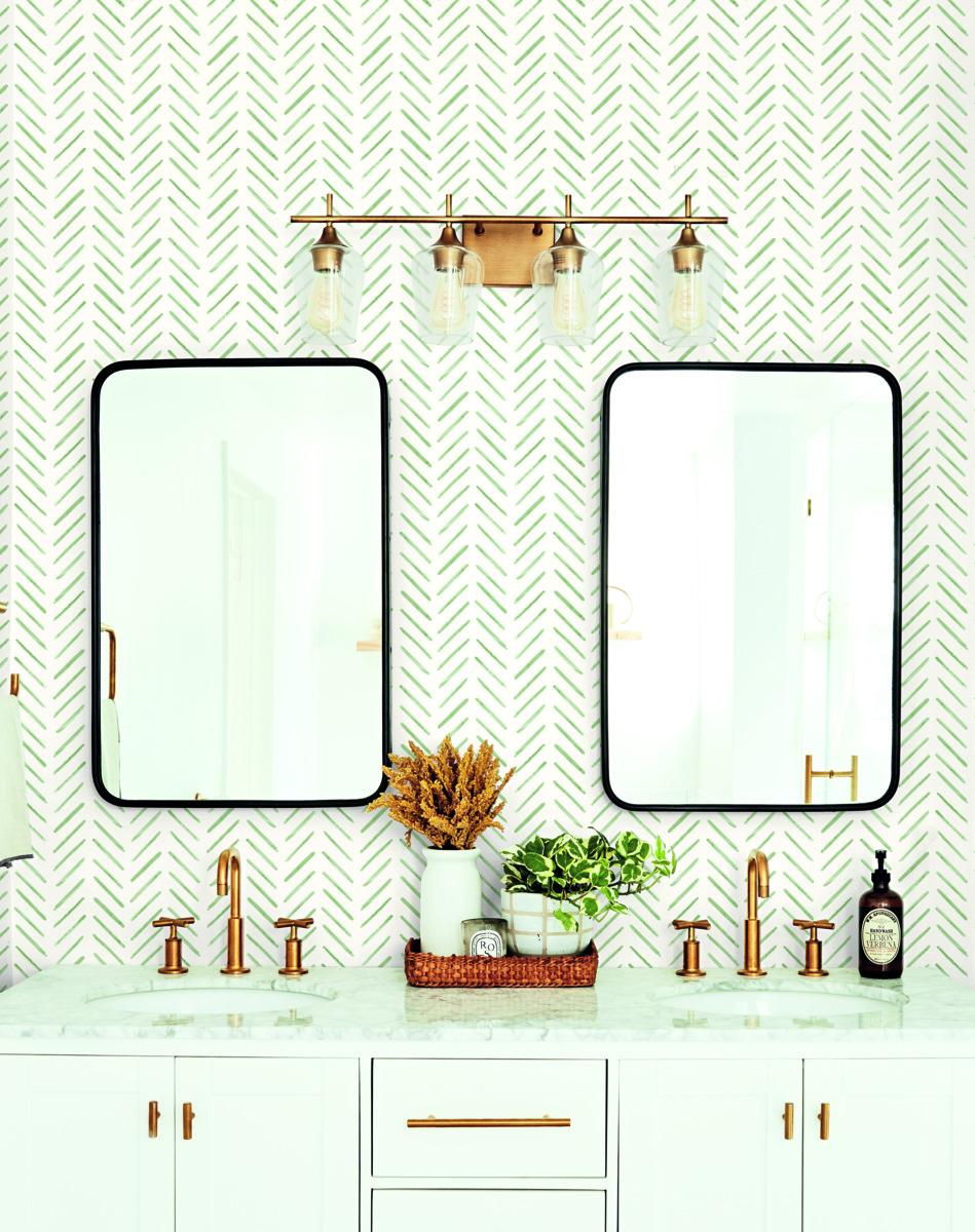 Watercolor Botanicals Premium Peel and Stick Wallpaper by York