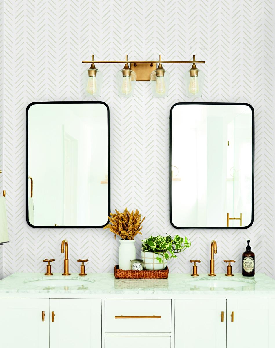 Watercolor Botanicals Premium Peel and Stick Wallpaper by York