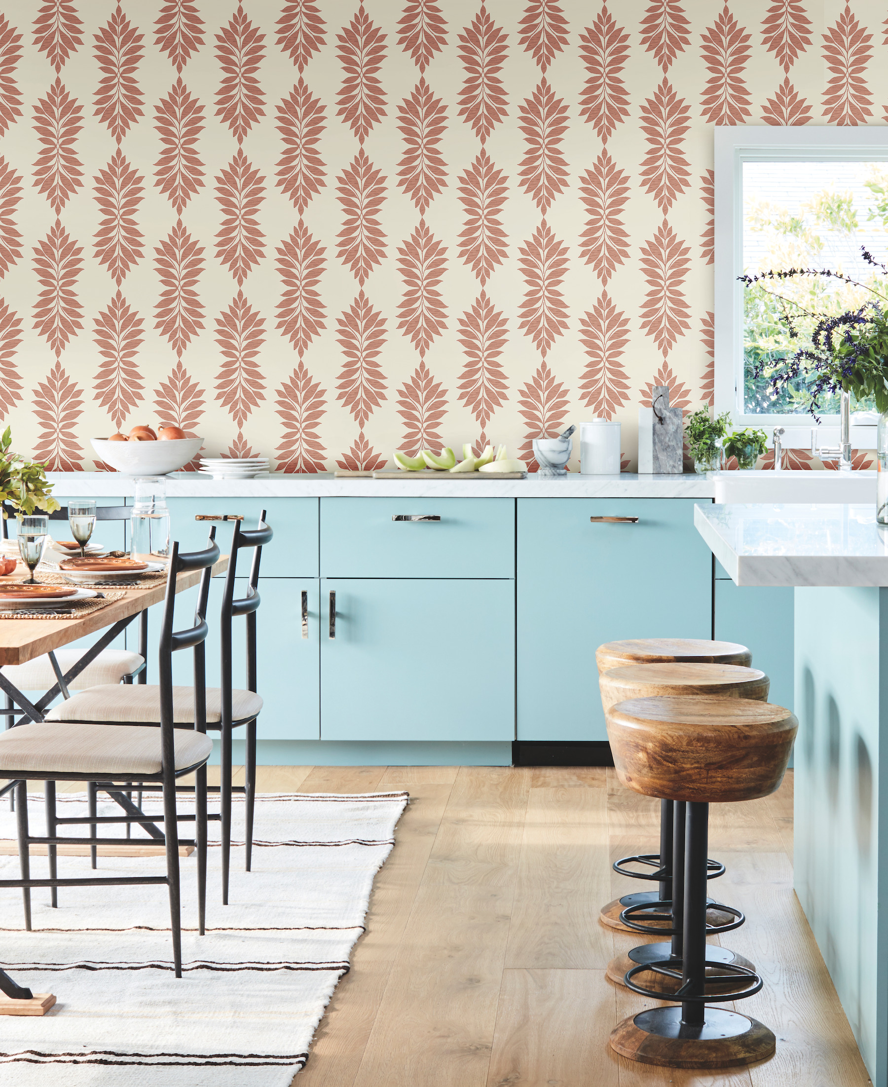 Broadsands Botanica Coral Wallpaper