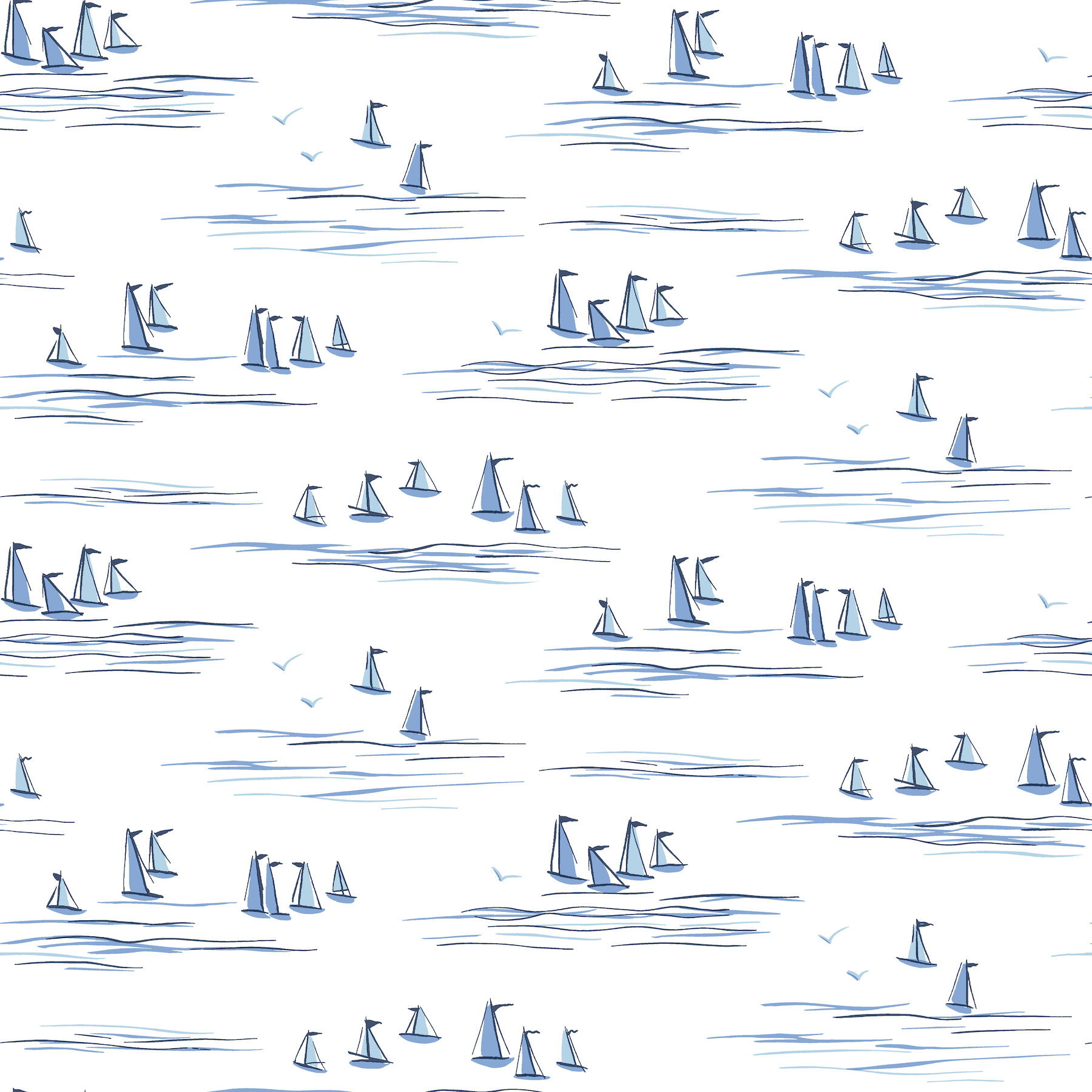 Full Sails Blue Wallpaper