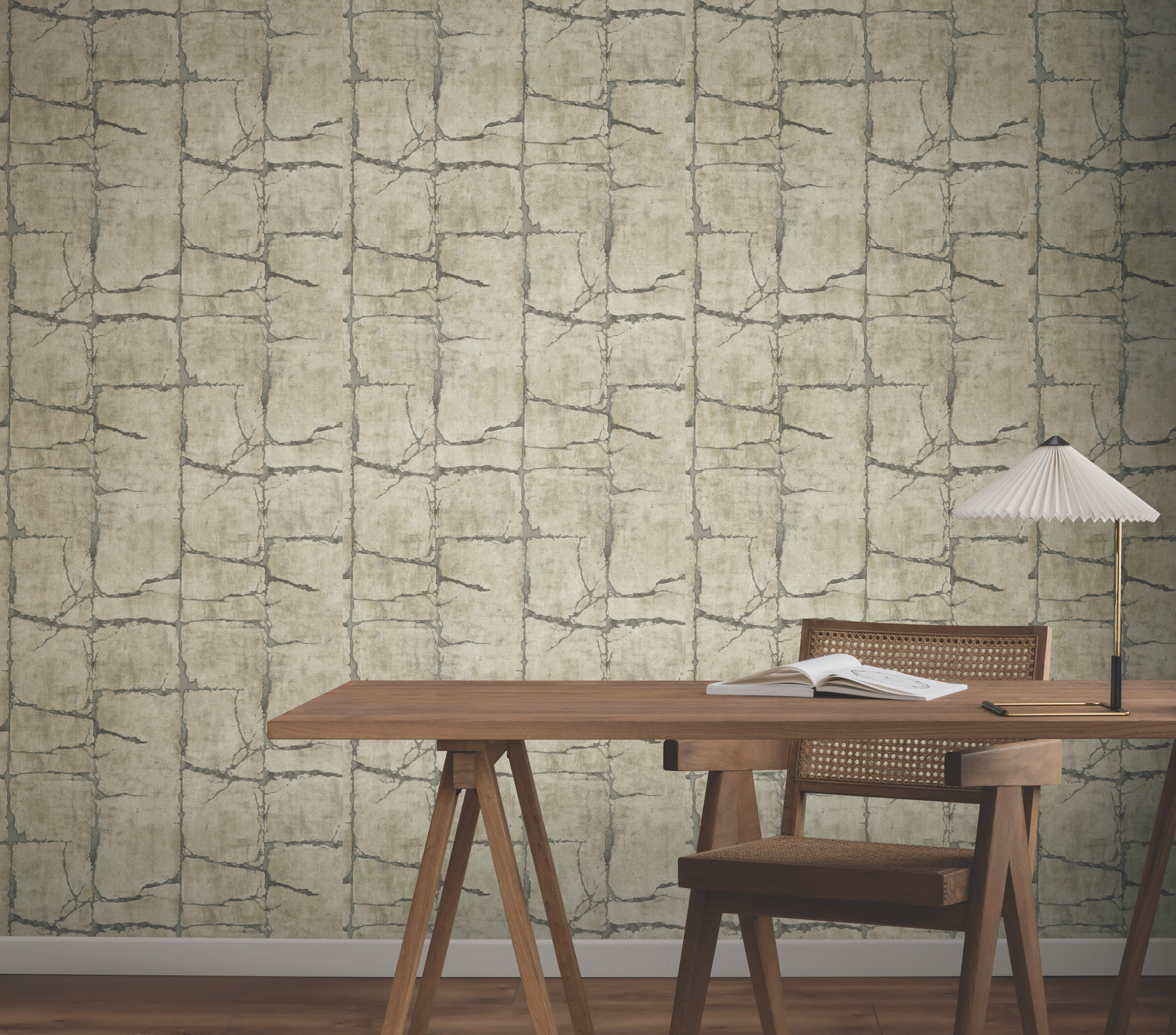 Mojave Taupe Wallpaper