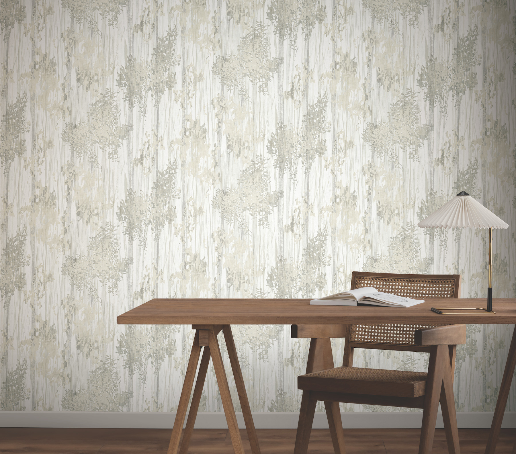 Aspen Grove Grey Wallpaper