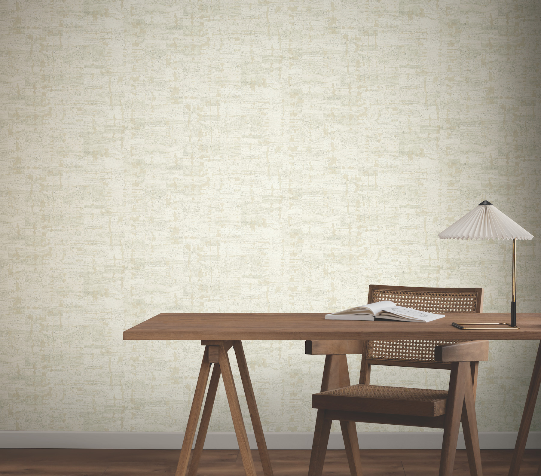 Pop The Cork White Wallpaper