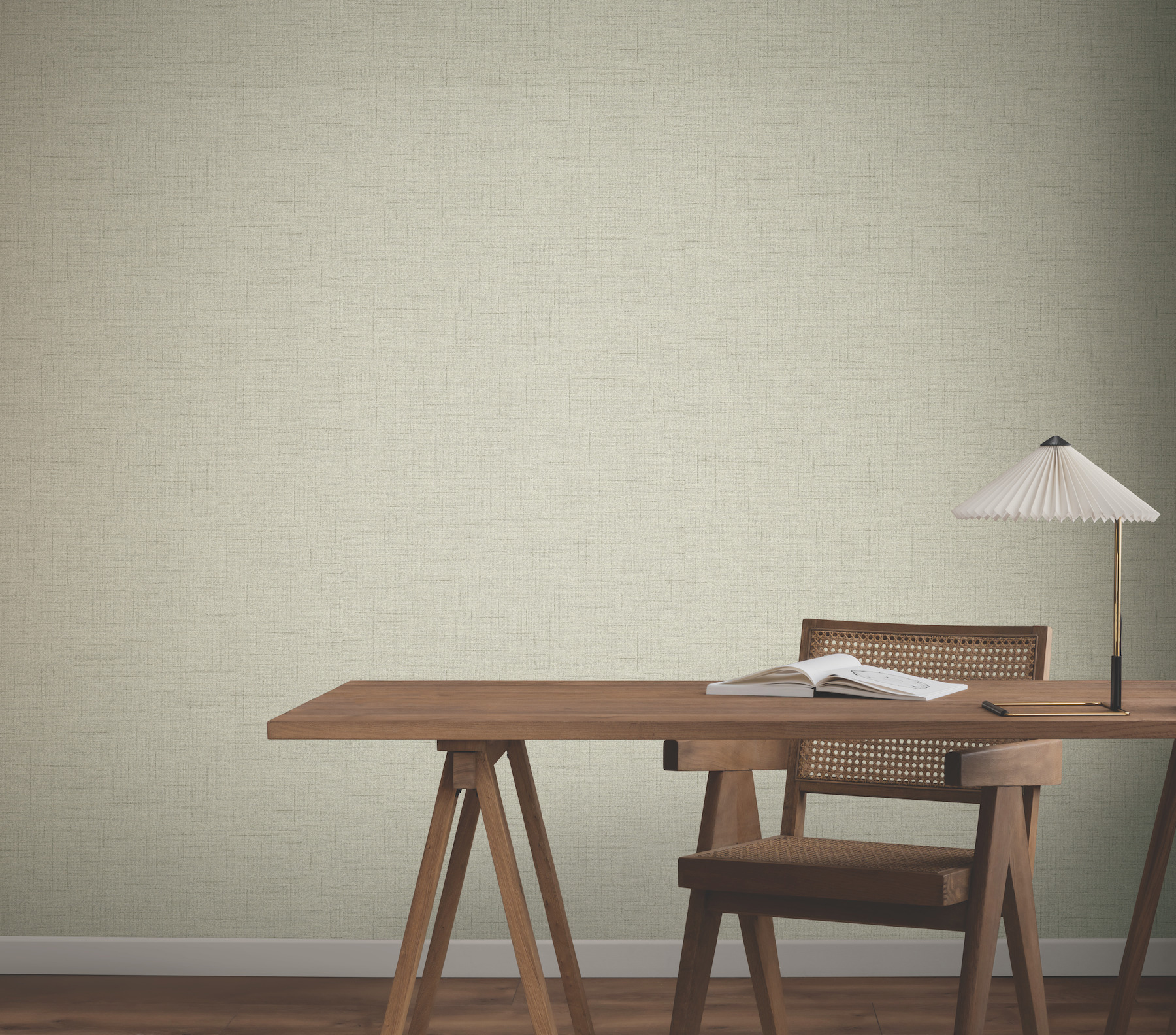 Hillswick Tweed Fog Wallpaper