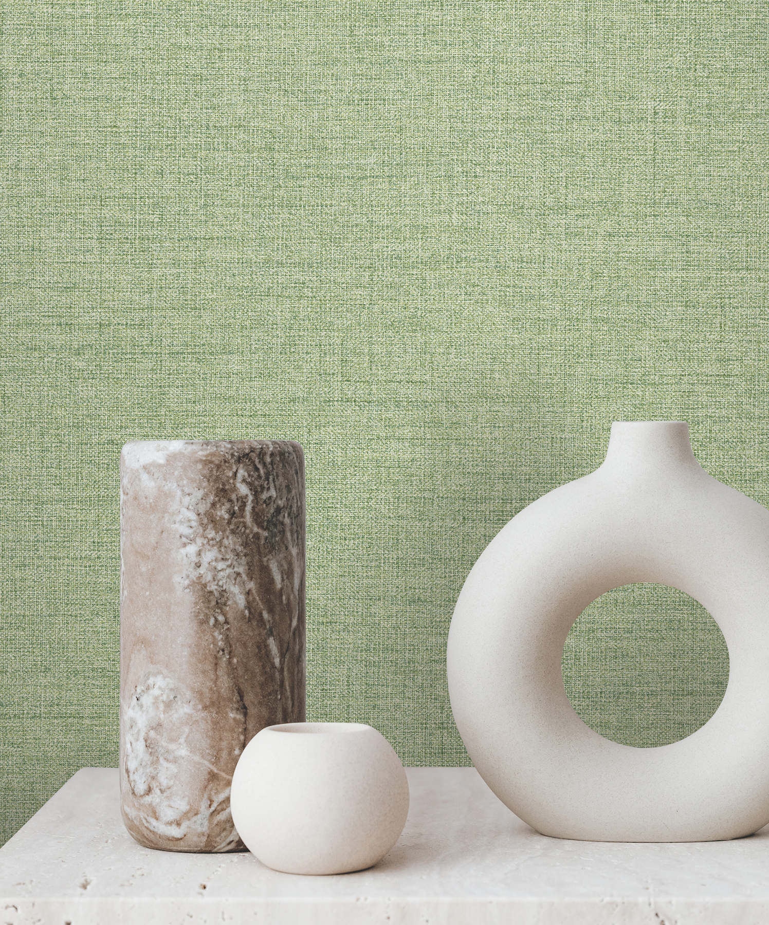 Hillswick Tweed Shamrock Wallpaper