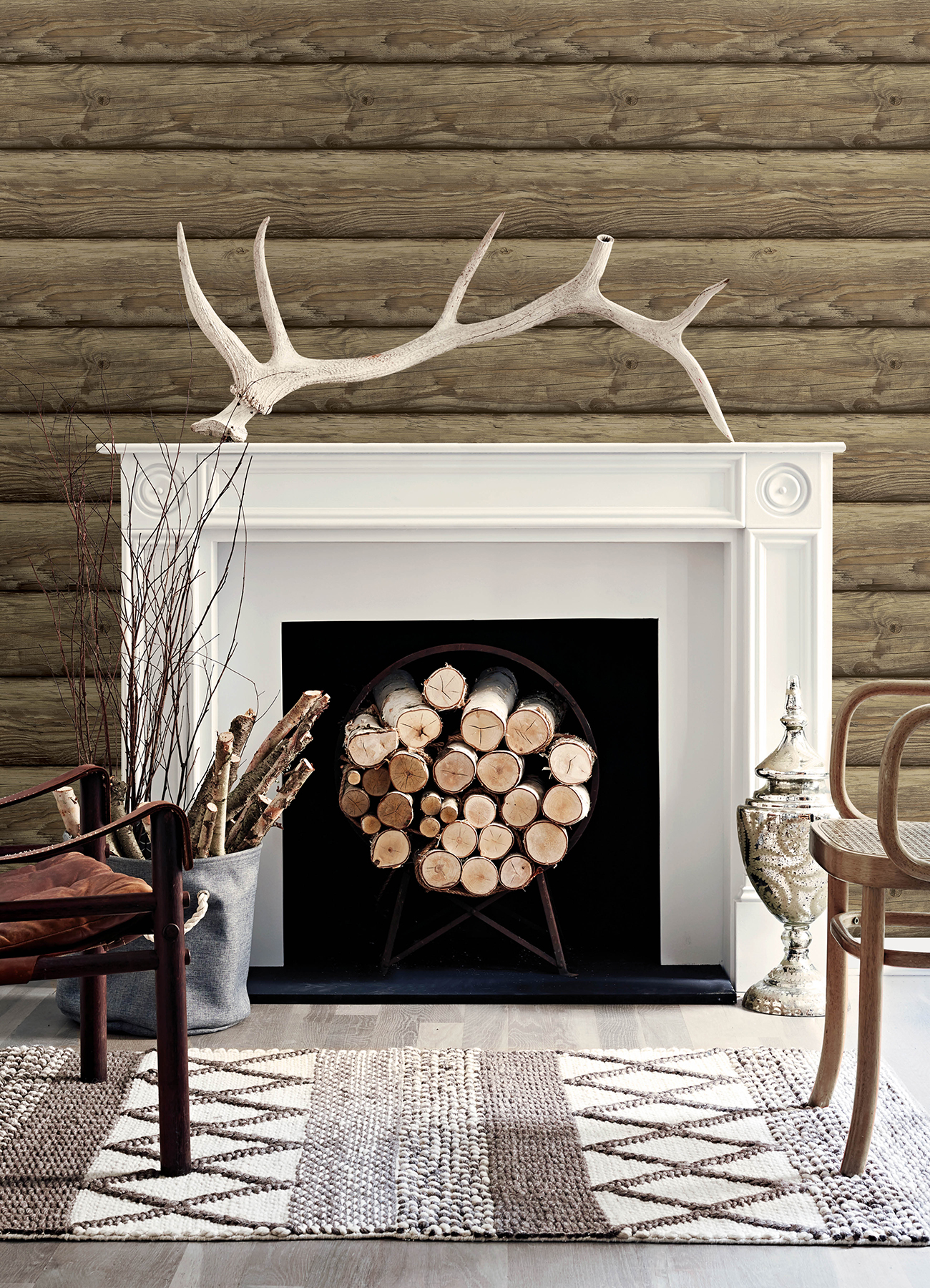 Bunkhouse Chestnut Wallpaper