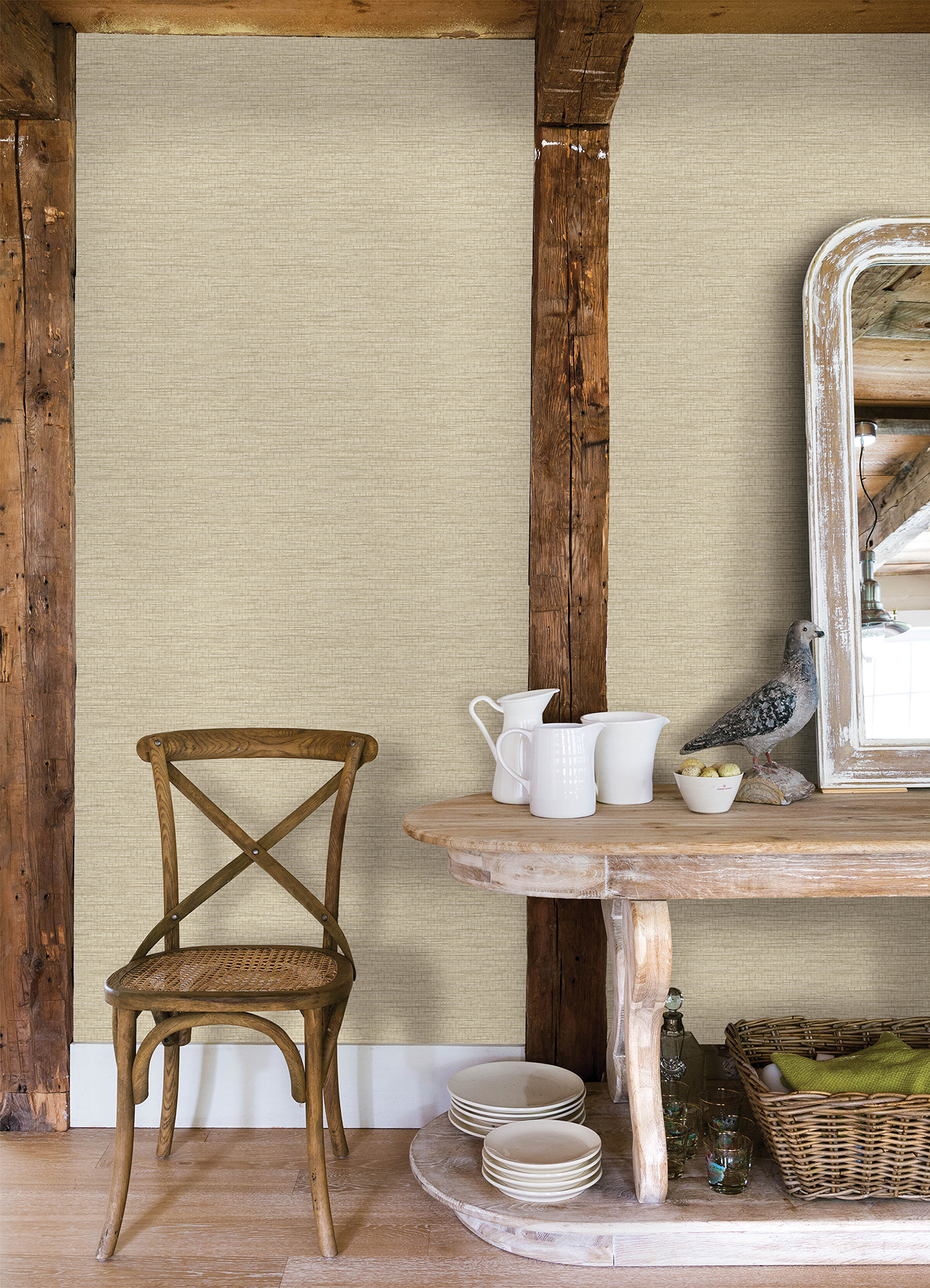 Plaited Grass Wheat Wallpaper