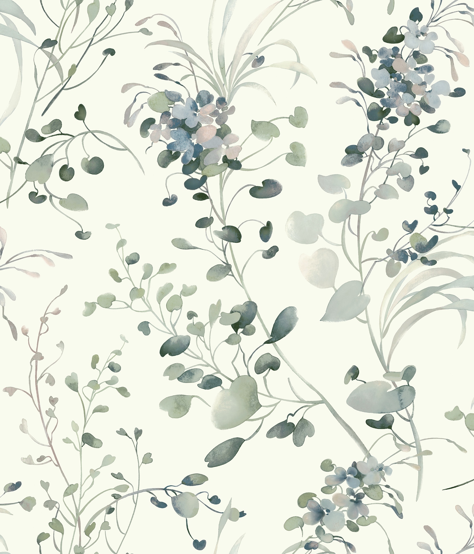 Spring Whispers Jade Wallpaper